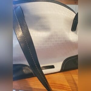 Handbag Nine & Co. By Nine West Fabric Leather Purse NWOT